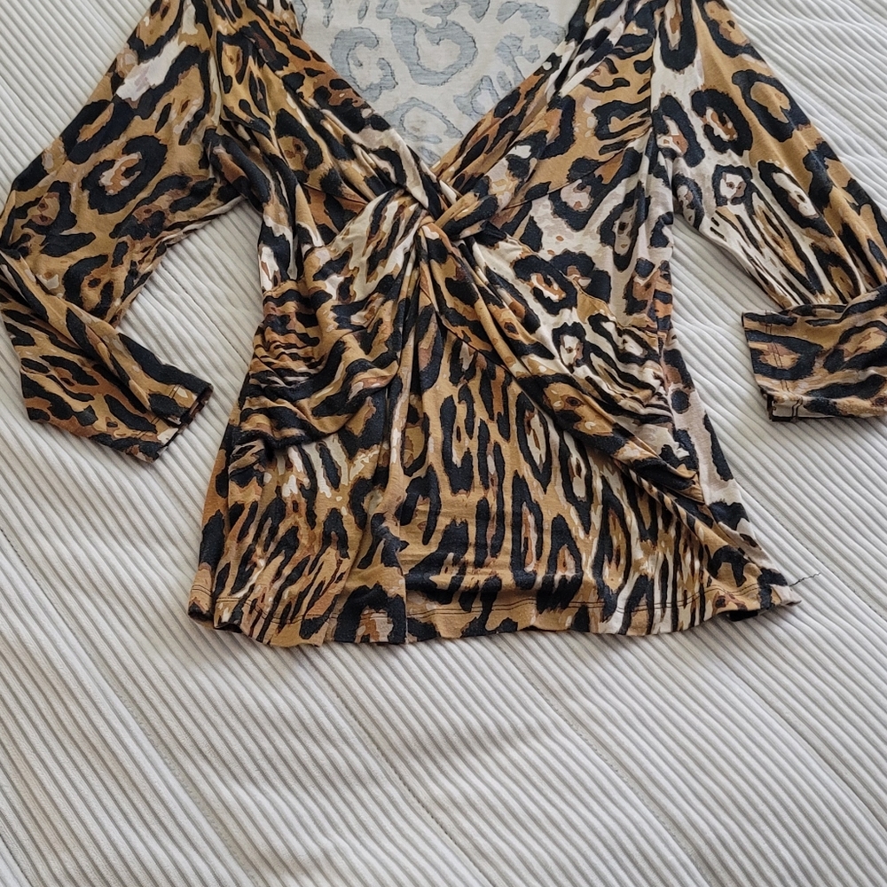 Leopard Top Size M - Picture 2 of 6